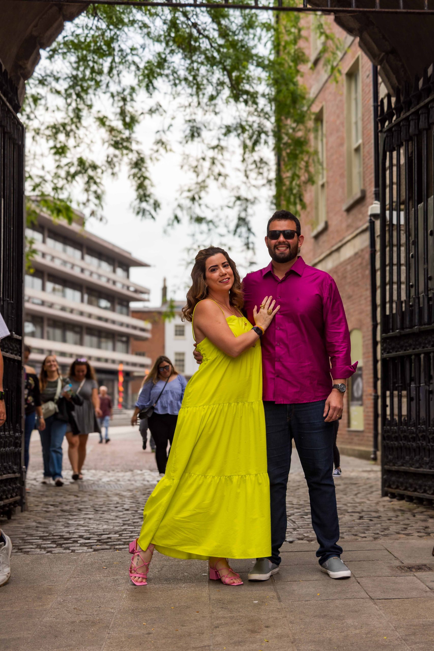 Romantic couple portraits in Dublin